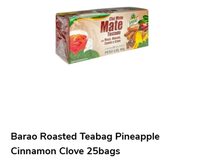 Cha Mate Barao Tostado Tea bags 1